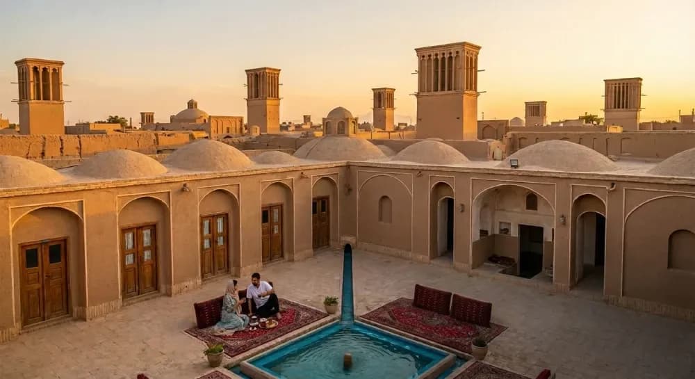 بهترین اقامتگاه های بوم گردی یزد